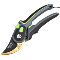 takama(高松)605008 果枝剪花枝剪塑柄可调节开口23mm修枝剪省力剪枝修花剪刀 园艺剪刀SK5钢材