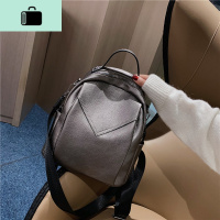 潮牌双肩包小包2020新款时尚百搭休闲小书包女士休闲背包旅行包潮NEW LAKE