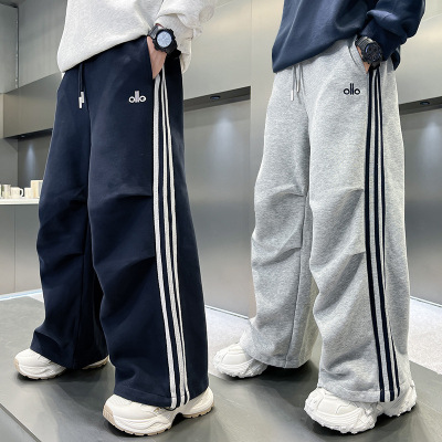 儿童装男童春装裤子春秋款新款春季卫裤运动中大童男孩长裤潮