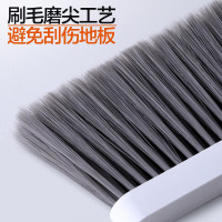 大卫 塑料扫帚簸萁组合扫把簸箕套装真轻巧高颜值笤帚大梳齿升级大体量 F7 冰峰白