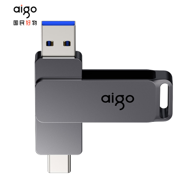 爱国者(aigo)G33-256G USB3.2U盘(计价单位:个)深空灰色