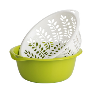 茶花 丰穗滴水筛 洗菜篮沥水篮Ø28.5*11.5cm/个