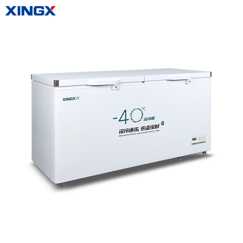 星星(XINGX)BD/BC-718SD商用冰柜卧式速冻冰柜深冷速冻超低温-40度电子精准温控冷藏冷冻大容量冰箱