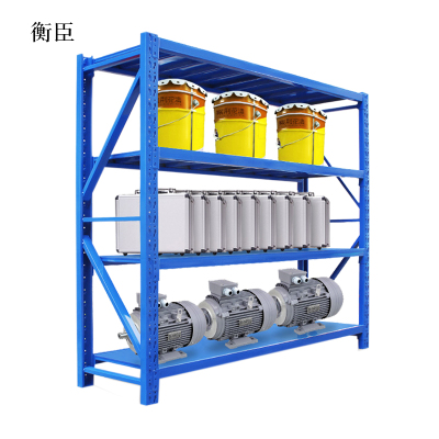 衡臣承重300kg货架置物架钢制货架长200宽50高200CM