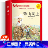 [加厚完整版]微山湖上 [正版]两个小八路彩色图案注音版四年级阅读课外书必李心田革命红色经典书籍小学生二三五六年级书籍爱
