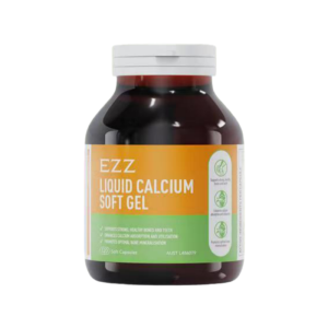 EZZ液体乳钙软胶囊120粒羟基磷酸钙VD3VK2高效成人补钙澳洲原装进口强壮骨骼牙齿健康 青年中老年补钙12岁以上适用