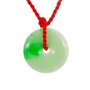 梦克拉 Mkela 翡翠吊坠 平安扣 男女款 吊坠 翡翠 冰糯种 其他国内证书 浅绿