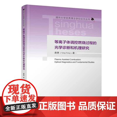 等离子体调控燃烧过程的光学诊断和机理研究 清华大学优秀博士学位论文丛书 唐勇 清华大学出版社