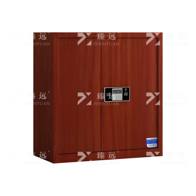 臻远 ZYJJ-80056 保密柜 红木纹单节电子锁 长900*宽420*高960 单位:1台