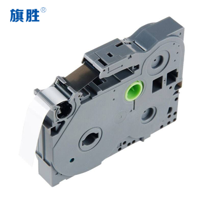 旗胜 色带 PT-2400 白底黑字9mm 个