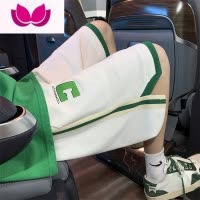 七斓特大码300斤短裤男生夏季薄款宽松运动大裤衩青少年休闲五分裤子2