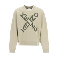 高田贤三(Kenzo)长袖套头卫衣男棉涤混纺圆领休闲百搭运动潮流男