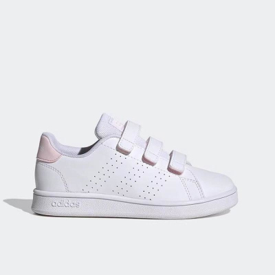 ADIDAS阿迪达斯休闲鞋轻便舒适低帮魔术贴童鞋板鞋IG4256 D