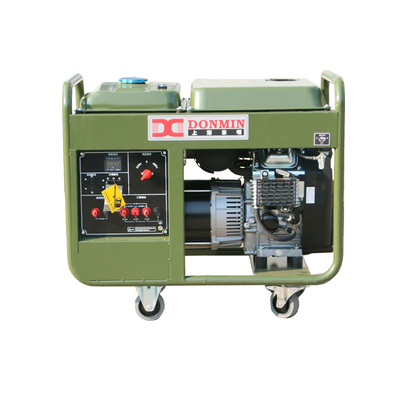 东明 donmin 双缸10kw单三相汽油发电机组,配套施工应急备用移动便携