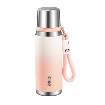 希乐保温杯630ml大容量便携不锈钢桂粉红XB-23152