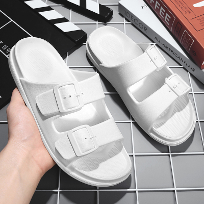 凡世界男士拖鞋户外休闲情侣款一字拖鞋舒适轻便耐磨女士凉拖鞋