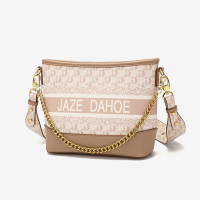 MKJ 欧美时尚青年女包单肩包秋冬大牌女士通勤2023新款女包洋气高级感斜挎女包新月包