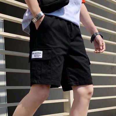 工装短裤子男士夏季休闲潮流宽松潮牌ins港风学生沙滩5五分运动裤梨桦嫣