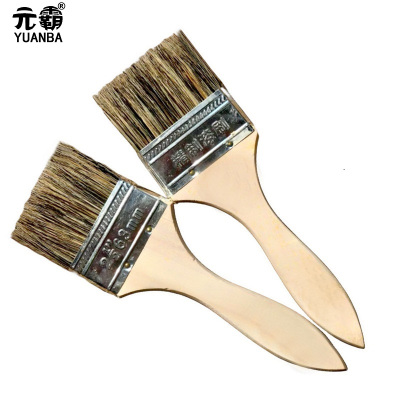 元霸-油漆刷 纯猪鬃100mm 箱/100把装 单位:箱