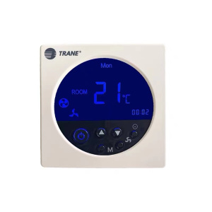 TM5X空调液晶智能温控器 风机盘管三速开关面板86型 TM5X二管制+遥控功能