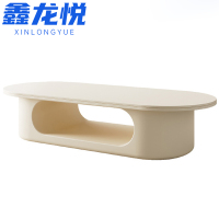 鑫龙悦岩板茶几1.4米张