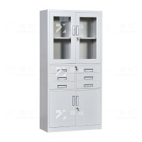 臻远ZY5011006文件柜办公柜钢制铁皮柜资料柜 中六斗器械柜