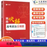 [正版]2024新版脑图快解高考政治主观题高中通用版 高中必刷题政治知识大全高考历年真题文综思维导图高一高二高三高考复
