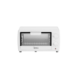 美的(Midea)10L家用多功能 迷你小烤箱 均匀烘烤/轻巧不占地/广域控温 PT10K1(K)