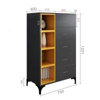 北欧客厅电视柜边柜简约现代小户型储物柜收纳柜卧室轻奢斗柜