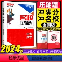 [2024春名校压轴题]中考数学 初中通用 [正版]2024新版勤学早名校压轴题七八九年级上册下册中考数学专题复习初中初