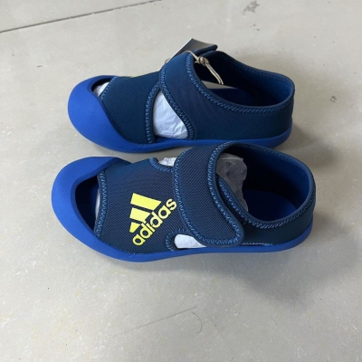 ADIDAS阿迪达斯凉鞋轻便舒适魔术贴童鞋休闲鞋D97901 D