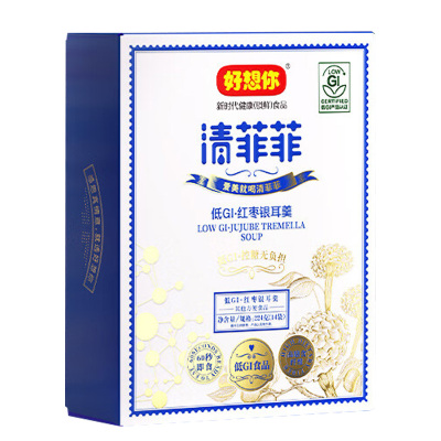 好想你银耳羹浓稠爽滑软糯香醇饱满厚实冲泡即食清菲菲系列224g