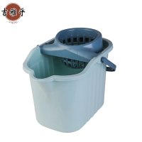 吉雅乎 塑料地拖桶 家用拖地桶 加厚拖布桶 44*33*35cm /个