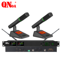 启诺 QN-SWM620真分集一拖二无线麦克风 黑(台)