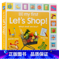 [正版]DK出品 我的第一次购物 英文原版 My First Let's Shop 我们应该买什么 精装全彩绘本 宝宝