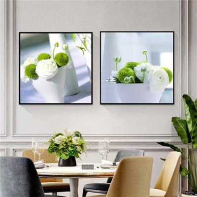 玖福（JIUFU）客厅装饰画餐厅饭厅墙面壁画现在简约小清新水果挂画家居饰品30x30cm