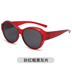 铁青偏光近视套镜女款Y29 副