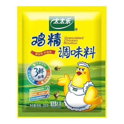 太太乐三鲜鸡精 厨房炒菜煲汤提鲜增味味精商用家用调味品 200g