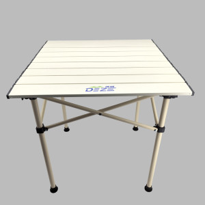 德则户外乐享折叠方桌白色 DEZ-ZDF07