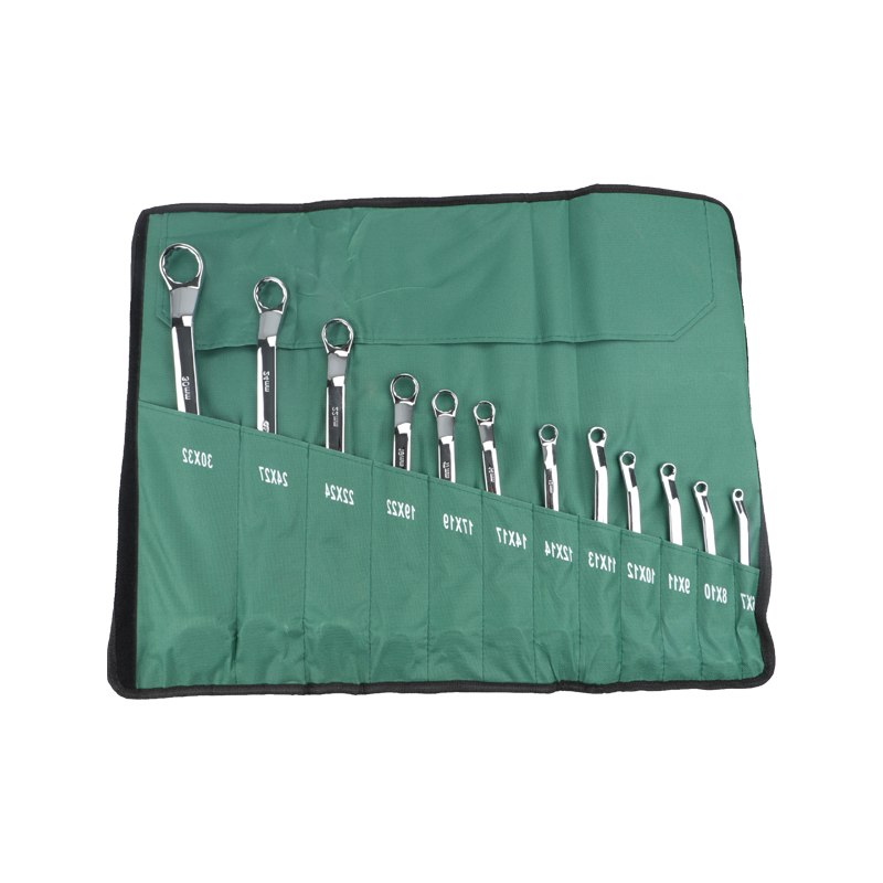 长鹿 碳钢镜面梅花扳手组套 12PCS