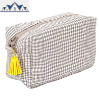 棉便携软布立体式化妆包男女通用大容量收纳袋旅行整理格良品风 三维工匠收纳包