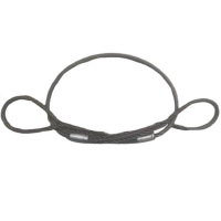 浪伍 压双环钢丝绳(带不锈钢吊牌) 10mm*4.0m/根