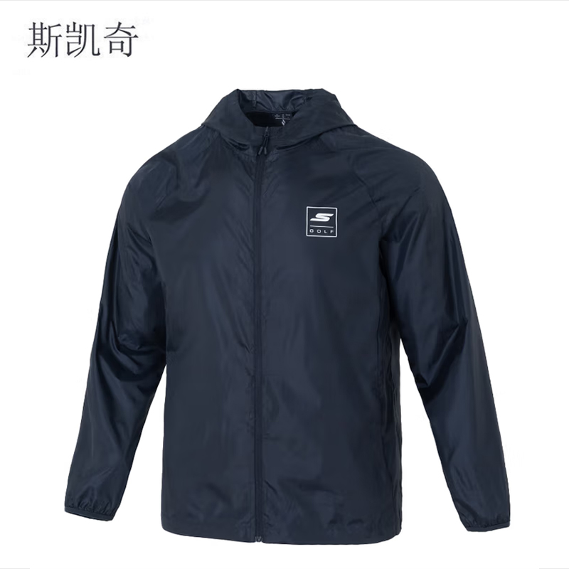 斯凯奇 男装跑步防风外套 P225M276-0515XXXL 件