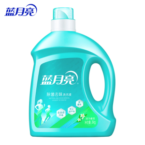 蓝月亮 除菌去味洗衣液3kg瓶 活力橙花香 高效除菌 根源去味 长效抑味 除菌99.9% 深层洁净 温和易漂洗无残留
