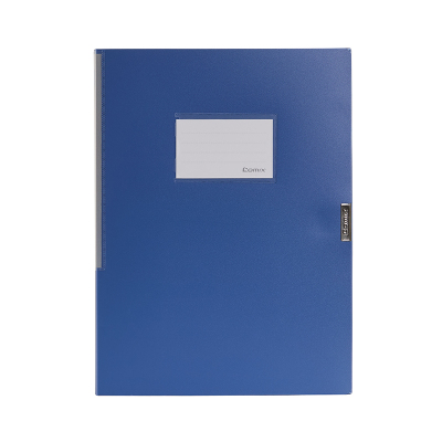 齐心 ZA0018 档案盒 A4 25mm 灰蓝 单个装