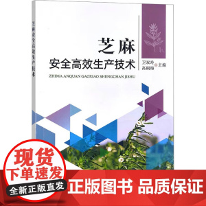 芝麻安全高效生产技术 卫双玲 高桐梅 编著 中国农业出版社9787109308954