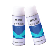 铁邦邦 荧光自喷漆 红色 瓶