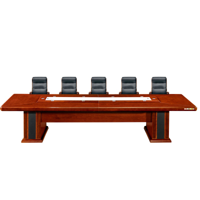 匡大 办公家具油漆办公桌3.8米会议桌培训桌KDYC69