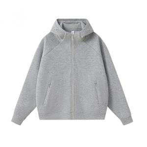 鑫捷登 男女同款长袖连帽开衫外套ZD-9888