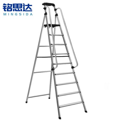 铭思达梯子九步带扶手个